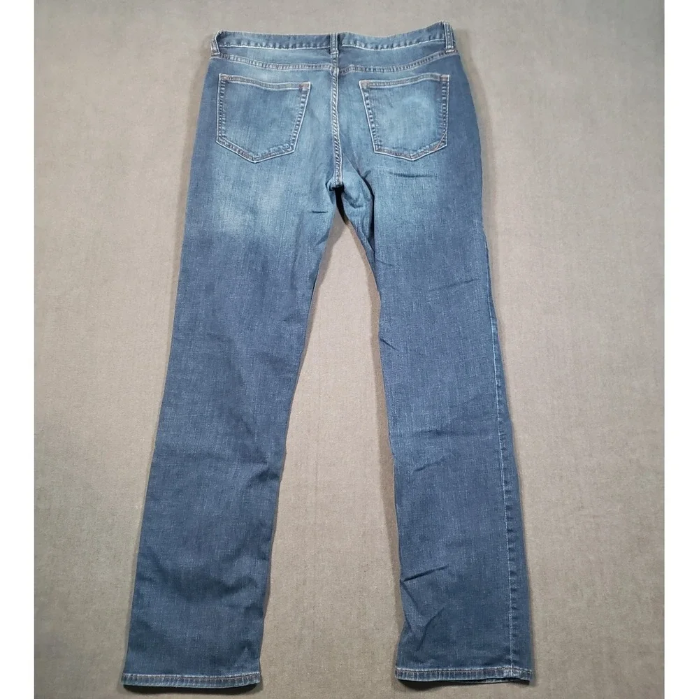 Banana Republic Jeans Mens 33x32 Blue Slim Techmotion Medium Wash Denim 359260